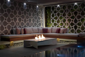 Corten Steel Rusty Color Propane <b>Gas</b> Fireplace Outdoor <b>Gas</b> <b>Fire</b> <b>Pit</b> <b>Table</b> - Product Image 4