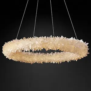 Yeni modern kristal lüks avize aydınlatma lüks yaratıcı çağdaş çeşitli boyutlarda led kolye lamba ev villa otel