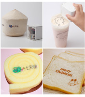 Impresora Portátil de Tinta Comestible para Alimentos, Impresora de Mano para Pan, Pastel, Café, Latte, Molde de Repostería, Máquina de Impresión 3D de Chocolate