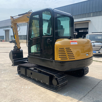 EPA Moteur Kubota 1 tonne 2 tonnes 3.5 tonnes 4 tonnes 6 tonnes Mini machine d'excavatrice compacte à domicile