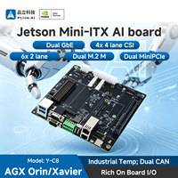 Carte porteuse PLINK NVIDIA Elite Partner Y-C8 AGX Orin Mini-ITX pour vision industrielle