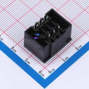 DB2EVHBM-3.5-2*3P-BK Plug-in Terminal Block Through hole,P=3.5mm Board-to-Board / Socket - Closed Screw Fixing 2x3P 3.5mm - Product Image 2