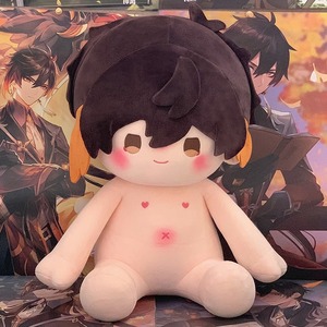 OEM Custom <span class=keywords><strong>Genshin</strong></span> impatto Cartoon figure di gioco di cotone bambola di 40cm Anime <span class=keywords><strong>personaggi</strong></span> nuda peluche per l'arredamento della stanza - Product Image 4