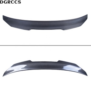 For A3 S3 RS3 8V Limousine Sedan PSM Style Carbon Fiber Rear Spoiler Trunk Wing 2013-2020 Carbon Fiber - Product Image 2