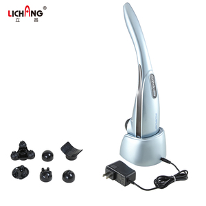 Masseur musculaire à percussion électrique sans fil, portatif, <span class=keywords><strong>pour</strong></span> <span class=keywords><strong>le</strong></span> <span class=keywords><strong>dos</strong></span> et <span class=keywords><strong>le</strong></span> corps, avec vibrations profondes - Product Image 1