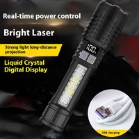 Lampe de poche LED de haute qualité Super lumineuse Rechargeable Portable Ultra puissance lampe torche lanterne de Camping d'urgence en plein air