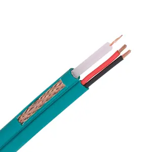 Factory supply coaxial cable kx6 with power for cctv camera system