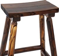 Tabourets de bar rustiques en bois pour un confort simple, tabourets hauts pour bar à domicile
