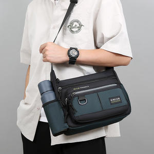 Sac messager pour homme Mystar, grande capacité, en tissu Oxford, sac bandoulière durable pour les trajets quotidiens et les affaires - Product Image 4