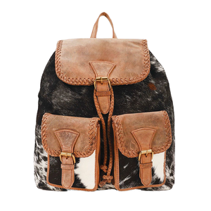 Nouveau Sac à Main Unisexe en Cuir de Vachette Véritable Fait Main, Style Bohème Western Indien, Imperméable et Antivol, Fermeture à Bouton, Vente Chaude - Product Image 1