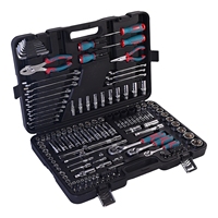 Ensemble d'outils de réparation automobile professionnel, boîte à outils en plastique polyvalente avec trempe secondaire pour divers scénarios de réparation automobile