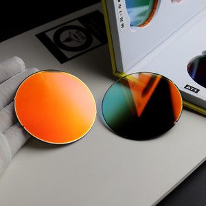 EXIA A63 lunettes de soleil de <span class=keywords><strong>marque</strong></span> UV400 à Base plate courbe 0 Flash miroir <span class=keywords><strong>lentille</strong></span> rouge - Product Image 1
