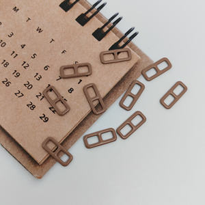 Boucles de soutien-gorge à 8 anneaux et curseurs, crochets métalliques, sangle en nylon enduit, armatures en plastique, boucles d'épaule réglables, accessoires de lingerie - Product Image 5