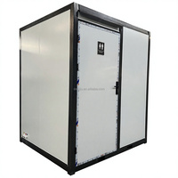 Fournisseur direct d'usine - Toilettes portables préfabriquées - Structure en acier modulaire - Design moderne - Certifié CE - Pour les travaux de construction dans les espaces publics