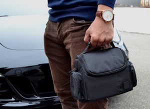 Muestra Gratuita de Bolsa de Hombro Impermeable Unisex para Cámara con Kit de Herramientas, Anillo de Luz, Luz de Relleno y Trípode - Venta al por Mayor de Fábrica - Product Image 3