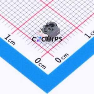 K2-1812SA-D3DW-04 Tactile Switch Through hole Component THT Switch Single Pole Single Throw Round Button 1.8N Right Angle Insert - Product Image 2