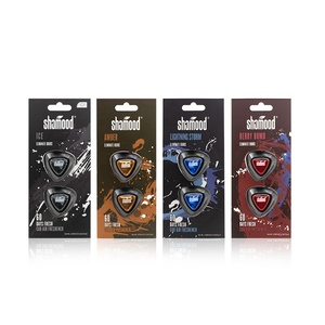 Confezione da 2 Deodoranti per Auto Triangolari da 5ml con Clip per Bocchetta dell'Aria, Evaporazione Naturale e Profumo Duraturo - Product Image 3