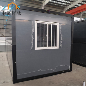 Maison pliable 20 pieds abordable de fabrication chinoise, installation facile, faible coût de transport maritime pour bureau commercial temporaire - Product Image 2