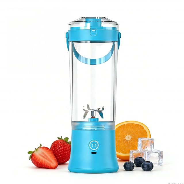 2026 Factory New Design Portable Blender USB C Rechargeable 500ml Portable Electric Fruit Juicer Blender for Home Outdoor Use