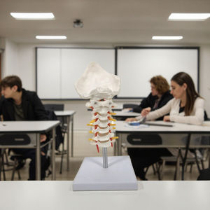 Lehr modell der Wirbelsäulen anatomie Halswirbel säule mit Wirbelsäulen nerven und Arterien Wirbelsäulen knochen modell Wirbelsäulen modell - Product Image 3