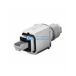Electronic Components Supplier 1-2120864-1 Plug Modular Connector 8p4c RJ45 Ethernet Position Unshielded Cat6a IDC 121208641