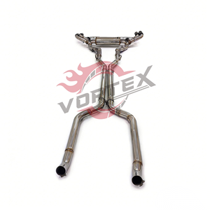 Escape Trasero Vortex de Acero Inoxidable con Válvulas, Acabado Pulido Espejo, Alto Rendimiento, Soldado con TIG para X5 G05 X6 M50I 4.4T - Product Image 5