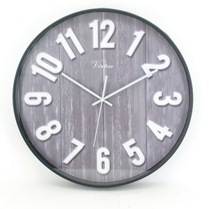 14 Inch Simple Style <b>Wall</b> <b>Clock</b> Battery Operate Plastic Round Quartz Custom <b>Decorate</b> Modern <b>Wall</b> <b>Clocks</b> for Sale - Product Image 3