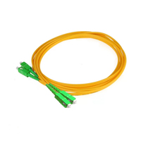 Cordon de raccordement en fibre optique monomode SC/APC vers SC/APC, directement de l'usine, pour réseau FTTH