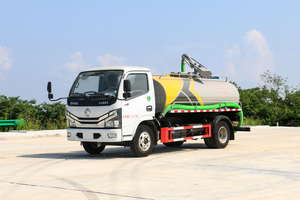 รถดูดสิ่งปฏิกูลดีเซลคุณภาพสูง Dongfeng 5000L ของจีน มาตรฐานไอเสียยูโร 6 ขายดีในแอฟริกา ขายตรงจากโรงงาน - Product Image 2