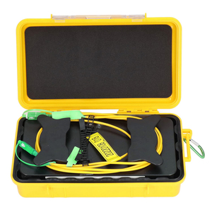 Caja de cable de lanzamiento de fibra óptica SM/MM OTDR de 500m, 1km, 2km, colorida, tamaño mediano, TY-20250621, eliminador de zona muerta CN - Product Image 1