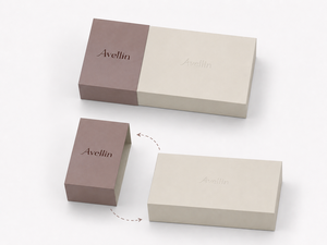 Boîtes cadeaux magnétiques rigides personnalisées en carton plat, avec bande de logo en creux, pour emballage de luxe de crèmes et de produits de sommeil en soie - Product Image 5