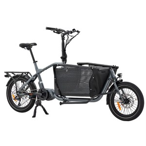 Bicicleta Eléctrica Plegable ATMOSE con Motor Central sin Escobillas de 250W, Batería de Litio, Canasta Delantera de Aluminio, Mini, Disponible en Stock - Product Image 1