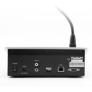 Thinuna IP-9633RM Iii Ip Pa Systeem Poe Sip <span class=keywords><strong>Intercom</strong></span> Netwerk Microfoon Werkstation Met 7-Inch Touchscreen & Gooseneck Microfoon - Product Image 4