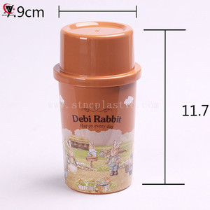 Gobelet d'eau en plastique avec couvercle, 7.9 ml, 7.9x11.7x350 CM, livraison gratuite - Product Image 1