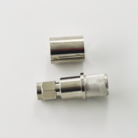 Conector Coaxial RF Macho de Polaridad Inversa SMA Impermeable para Cable LMR400