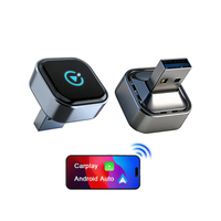 Adaptador inalámbrico CarPlay, reconexión automática estable, amplia compatibilidad, alta velocidad, baja latencia, fácil instalación para coche, Dongle inteligente