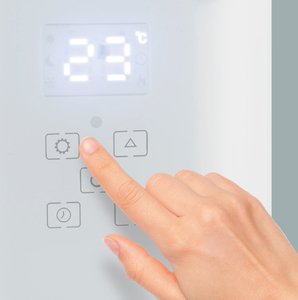 Wholesale Freestanding Eco Electrical Adjustable Thermostat Overheat Protection Infrared Wall Glass Panel Convector <strong>Heater</strong> - Product Image 5