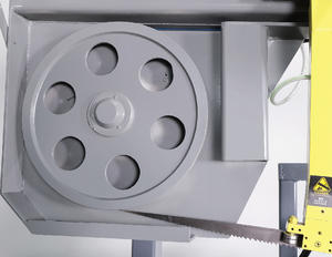 Sierra de banda de corte de metal hidráulica horizontal para corte de viga en H - Product Image 3