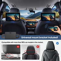 Moniteur d'appuie-tête Android 11 de 10,1'' pour voiture, TV embarquée, Quad Core DDR4 2G 32G ROM, écran tactile IPS ultra-fin, commande en gros