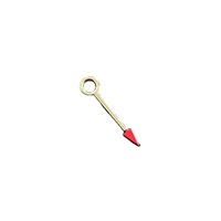 Lancette per Orologio Meccanico NH34 da 13mm a Forma di Luna, in Acciaio Inossidabile, Impermeabili e Resistenti, con Allarme - Parti per Modifica Orologi