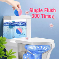 Tablettes nettoyantes pour toilettes aux enzymes bio, bulles bleues effervescentes, haute efficacité, élimination des taches, désodorisant parfumé pour toilettes