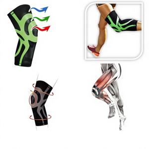 ORIONE Soporte Estabilizador de Rodilla con Banda de Compresión Integrada, Mezcla de Spandex Transpirable para el Síndrome de la Banda Iliotibial 488 - Product Image 1