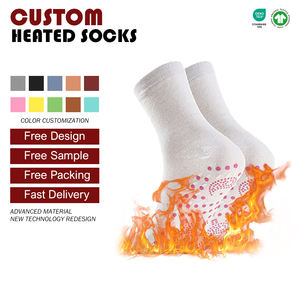 उच्च गुणवत्ता वाले स्व-हीटिंग टूर्मैरीन क्रू थोक चुंबकीय चिकित्सा स्वास्थ्य सर्दियों के खेल के उपयोग के लिए नीचे लोगो प्रिंट - Product Image 3