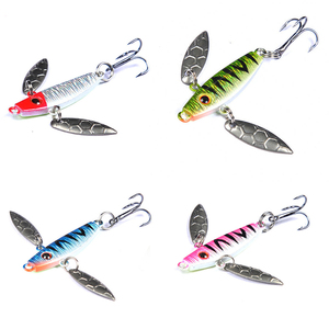 Anzuelo de pesca en hielo, anzuelo de plomo, señuelo <span class=keywords><strong>Roadrunner</strong></span>, señuelo de Metal, anzuelo triple, plantilla de plomo, pez, lentejuelas, cuchara de Metal de invierno, señuelo de pesca - Product Image 1
