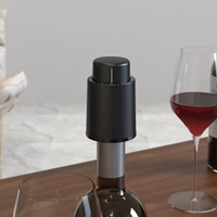 Kit électrique d'ouvre-bouteille de vin tire-bouchon avec coupe-feuille verseur bouchon sous vide pour accessoires de vin de bar de cuisine