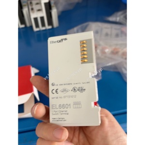 Terminal EtherCAT BECKHOFF EL6601 Fabricado en Alemania Nuevo en Caja - Product Image 1