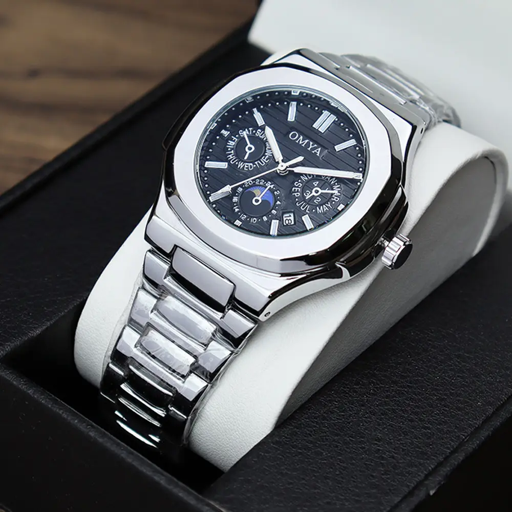 Montre de luxe pour hommes reloj or Quartz montre étanche homme montres de haute qualité pour hommes relojes hombre montres-bracelets