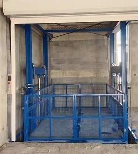 Plataforma Vertical Hidráulica Eléctrica para Carga Pesada, <span class=keywords><strong>Elevador</strong></span> de Carga para Almacén - Product Image 2