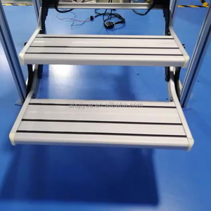 Escalón de Entrada Eléctrico de 2 Pasos para RV, Escalón Retráctil Automático para Caravana, Escalera de Aleación de Aluminio para <span class=keywords><strong>Autocaravana</strong></span> - Product Image 2