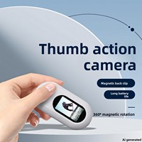 Caméra d'action compacte avec écran de 0,96 pouces, idéale pour le vlogging et les sports, enregistreur portable pour poitrine/cou, compatible cartes MicroSD/TF, pour étudiants et enfants